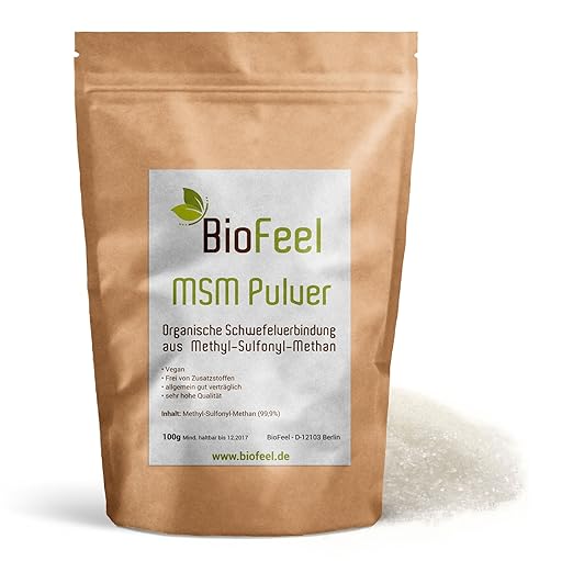 BioFeel - MSM Pulver, 100g
