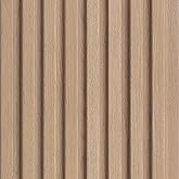 From Plain To Beautiful In Hours C5101-SAM Contour Slim Polystyrene Wood Ceiling/Wall Panels, Natural Oak (5 in x 5 in Sample)