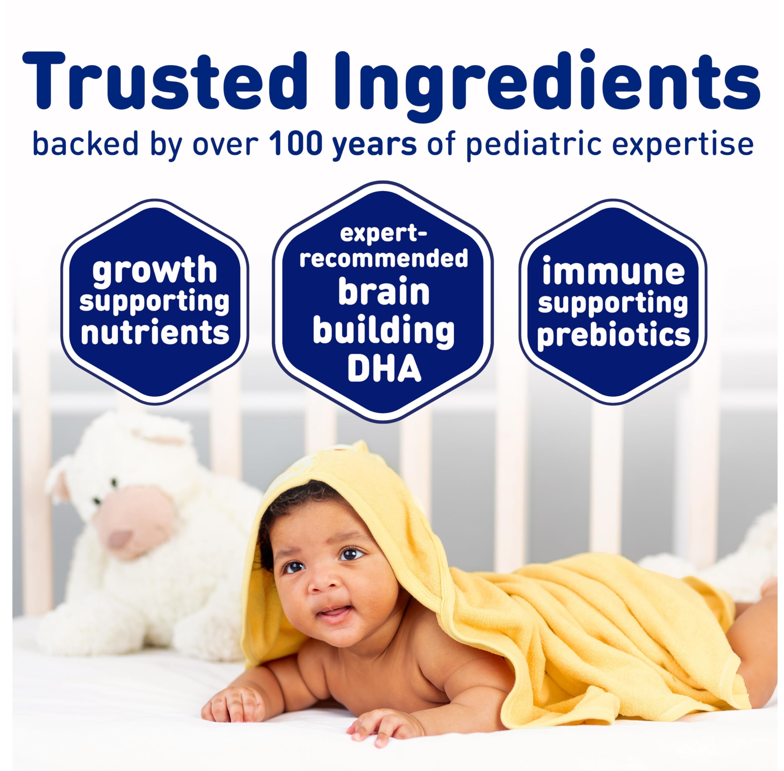 Enfamil Infant Formula, Milk-based Baby Formula with Iron, Omega-3 DHA & Choline, Powder Can, 21.1 Oz