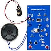 Elenco Practical Soldering Project Kit | Practice essential soldering techniques while assembling a hands-on electronics project for skill development