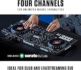 Numark NS4FX 4-Deck DJ Controller with 6-Inch Jog Wheels Serato Lite Included view 2