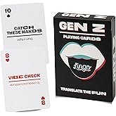 Gen Z Lingo Playing Cards | Travel Flashcards | Learn Gen Z Slang Vocabulary in A Fun & Easy Way | 52 Essential Translations