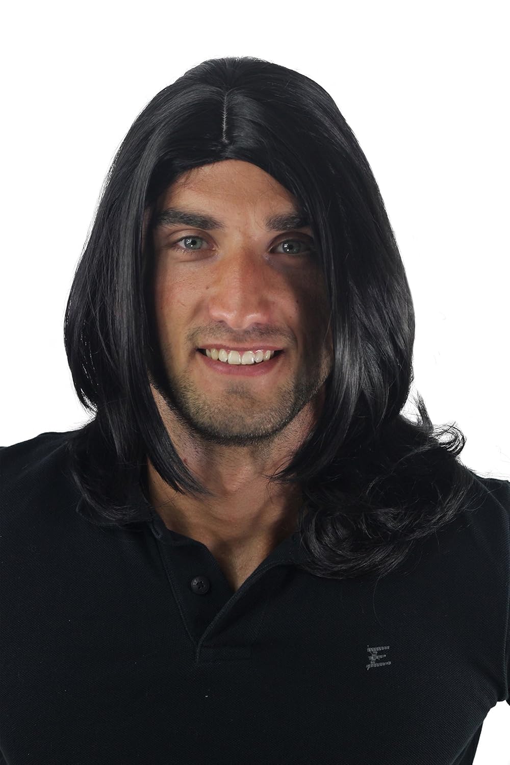 Buy Men S Wig For Men Or Unisex High Quality Synthetic Black