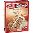 Betty Crocker Delights Super Moist Carrot Cake Mix, Easter Treats, 13.25 oz
