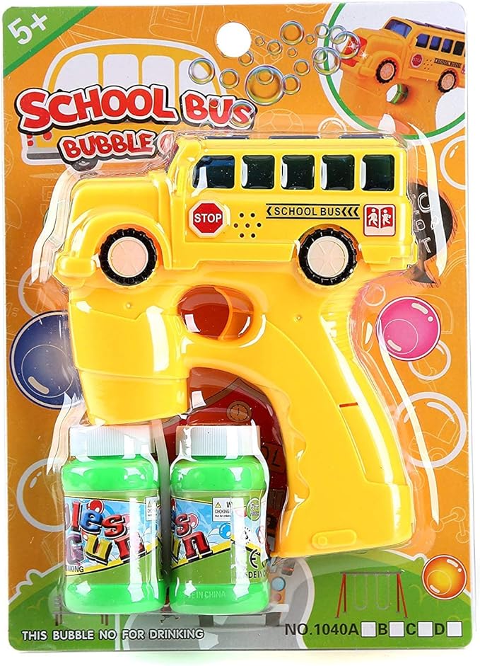 school bus bubble gun