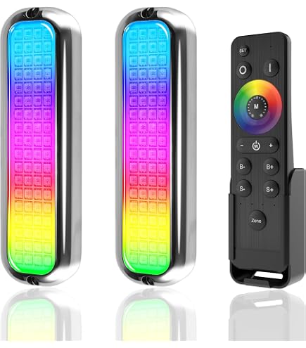 Mini LED Underwater Light – Surface Mount, IP67 Sealed, Zambezi Style