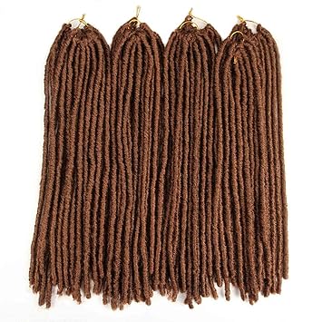 Amazon Com 18inch Soft Dreadlocks Crochet Braids Jumbo Dread