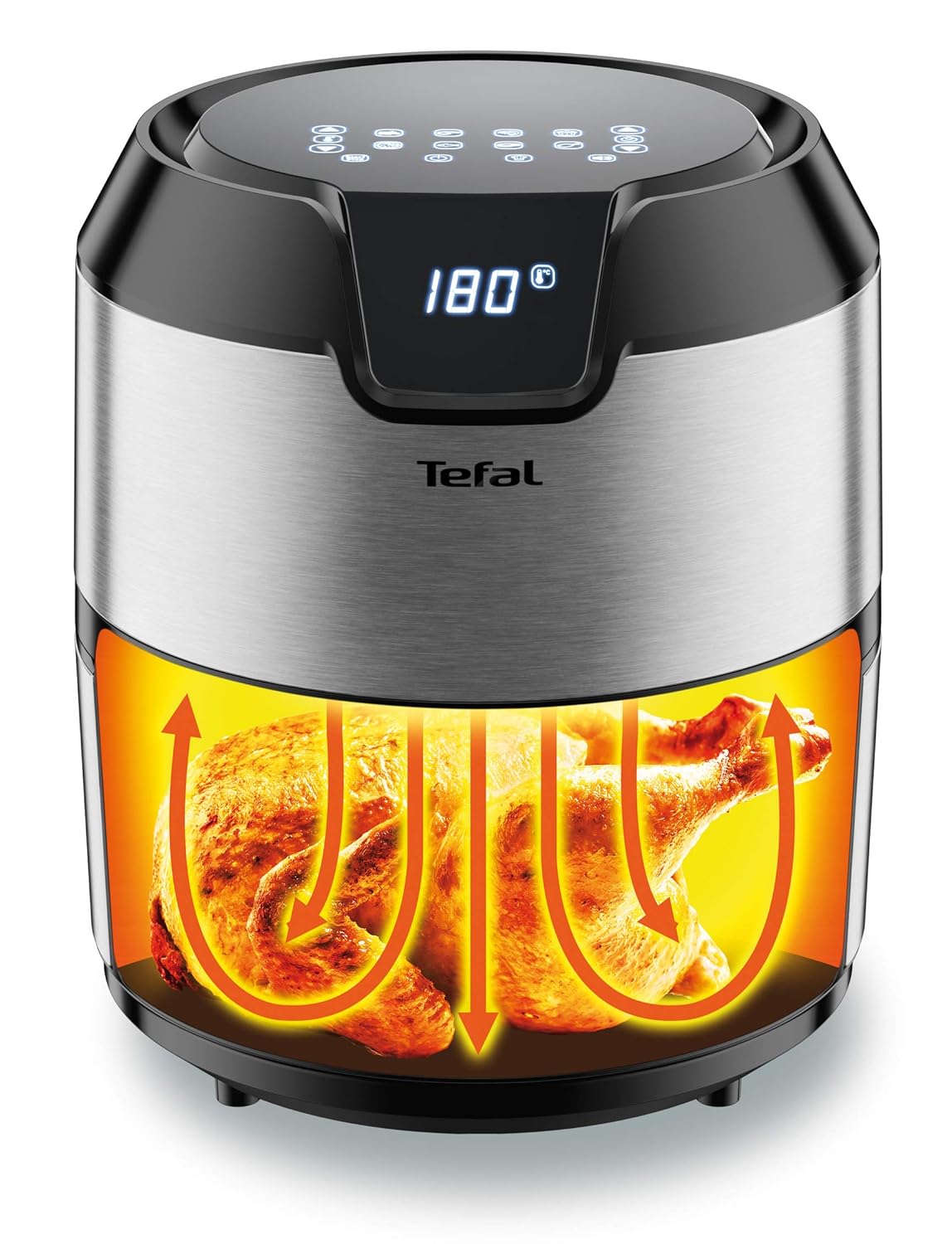 Tefal EY401D Easy Fry Deluxe Freidora de Aire, 1400 W, 1.2 kg ...
