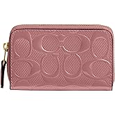 COACH Womens Boxed Essential Small Zip Around Card Case