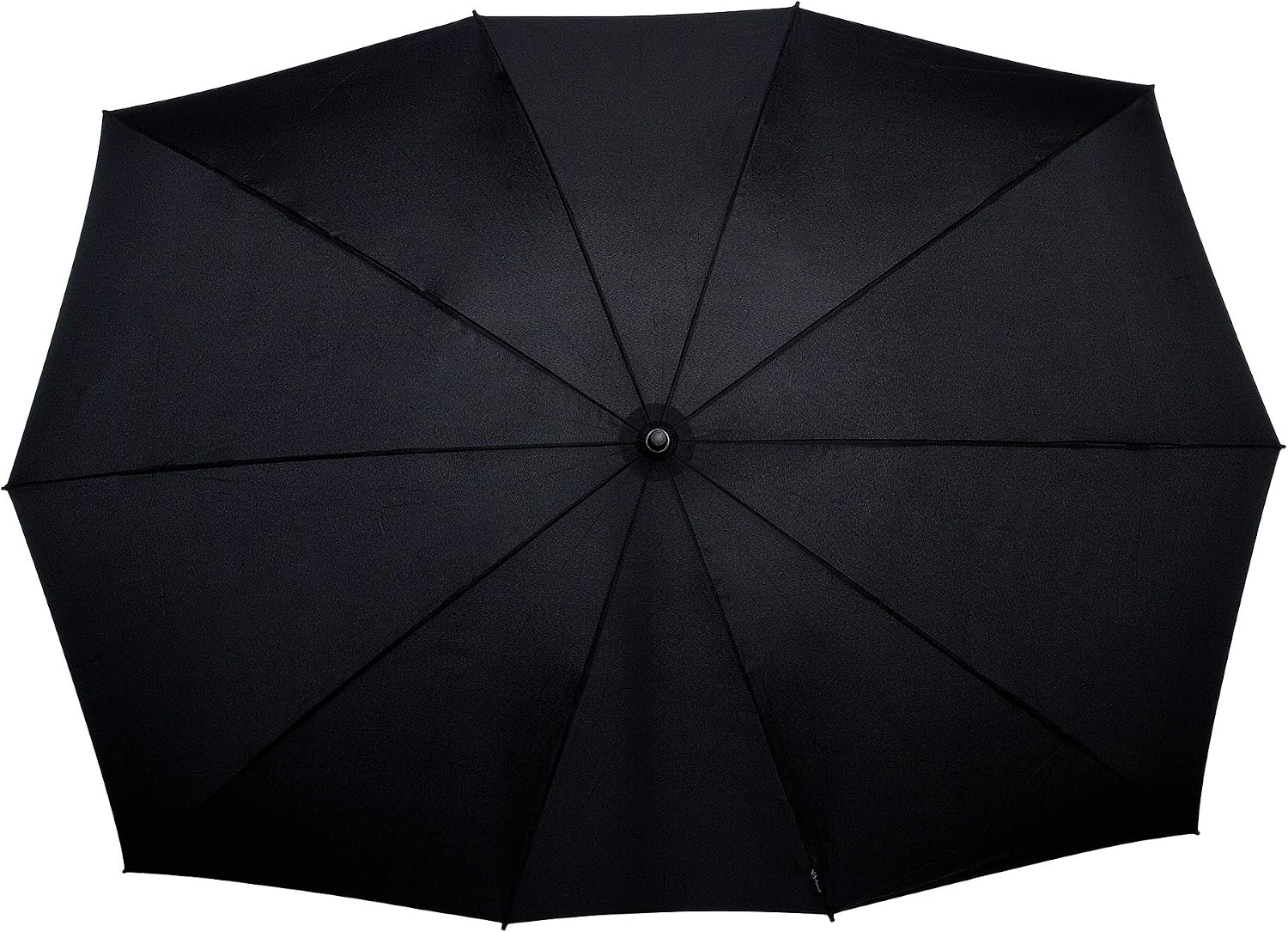Le Monde du Parapluie FalconetW3NOIR Straight Umbrella for Two People XXL Umbrella 140 cm Diameter - Image 3
