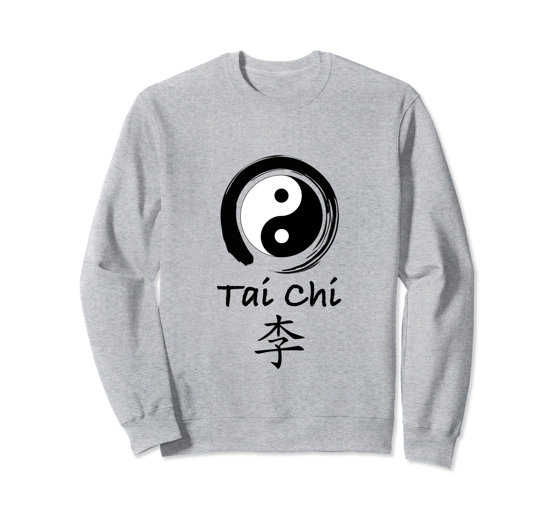 Tai Chi Beginner / Classic Tai Chi Calligraphy Kanji Design Sweatshirt