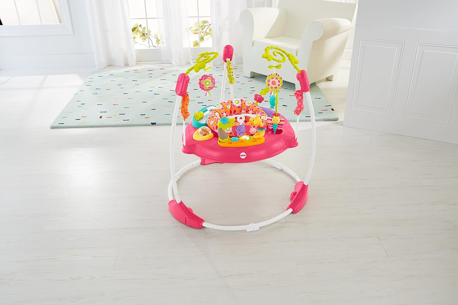 Fisher-Price Jumperoo: Pink Petals : Baby