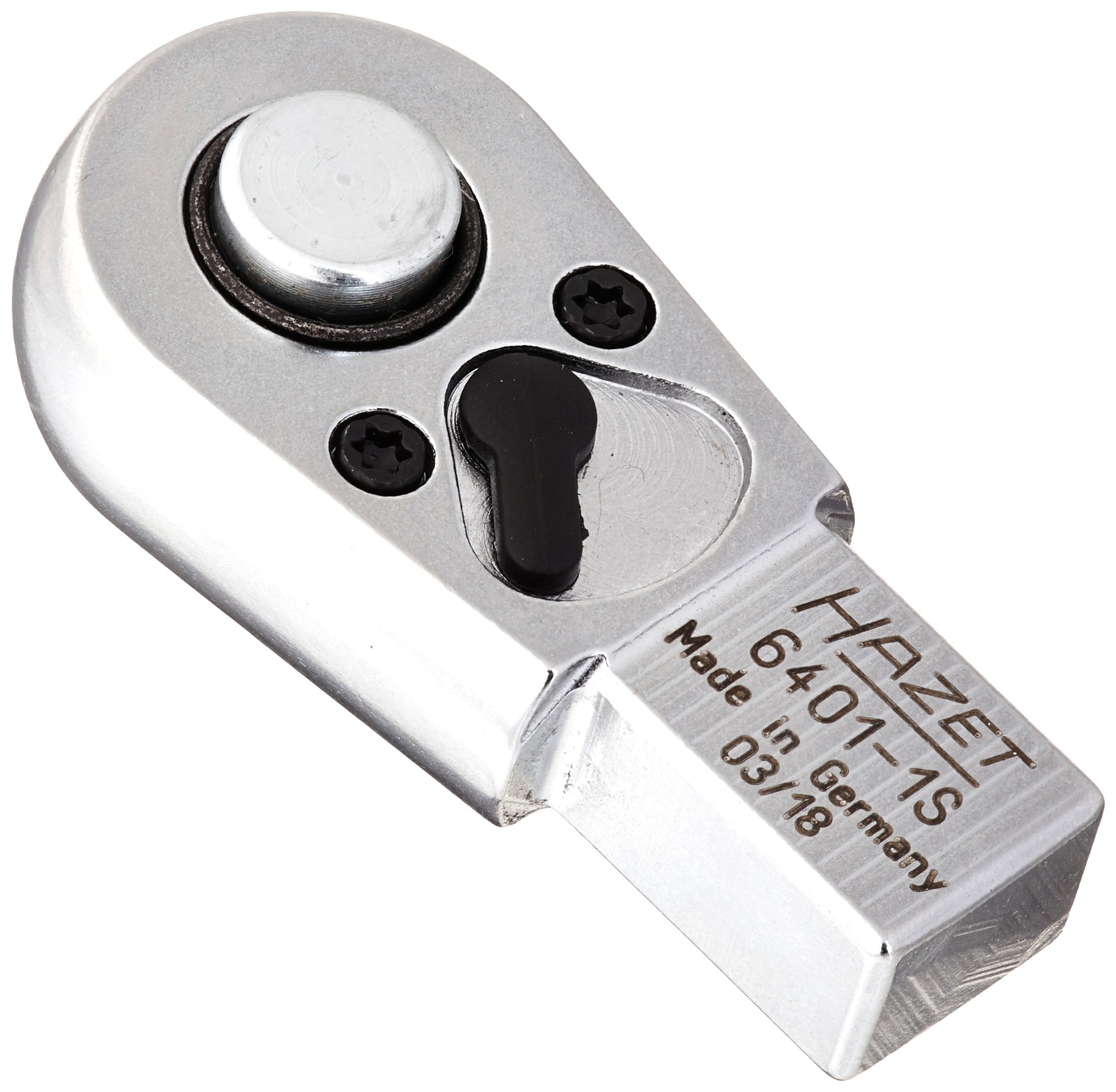 HAZET 6401-1S 46.5 mm Insert Reversible Ratchet - Chrome-Plated