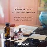 Davines Naturaltech Replumping Shampoo 250ml Hydrating Elasticity Plum Petit view 2