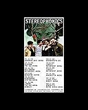 Stick It On Your Wall Stereophonics - UK Tour 2018 Mini Poster - 25.4x20.3cm