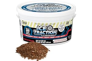 Ice Traction™ – Instant Traction Granules for Snow & Black Ice | Pet & Child Safe | Non-Corrosive, Chloride-Free | Safe on Co