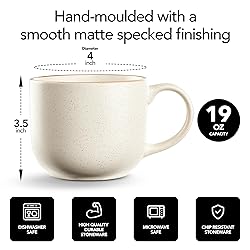 Maison Neuve Riverside Collection 4-Piece Mug Set