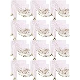 JaGely 24 Pieces Belly Dance Hip Scarf Belly Dancer Skirt with Gold Coins Bling Outfit Coin Costumes for Women