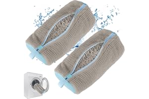 MACTANO Shoe Washing Machine Bag, Sneaker Cleaning Laundry Shoe Bag for Washer Dryer 2PCS