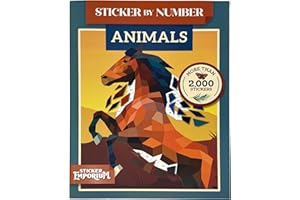 Sticker by Number Animals: Sticker Emporium