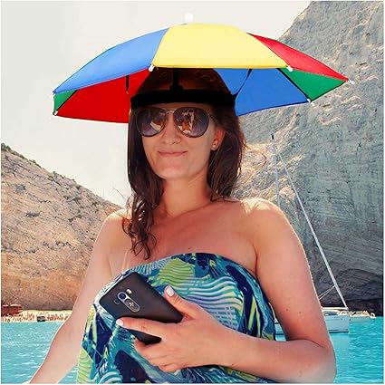 funny umbrella hat