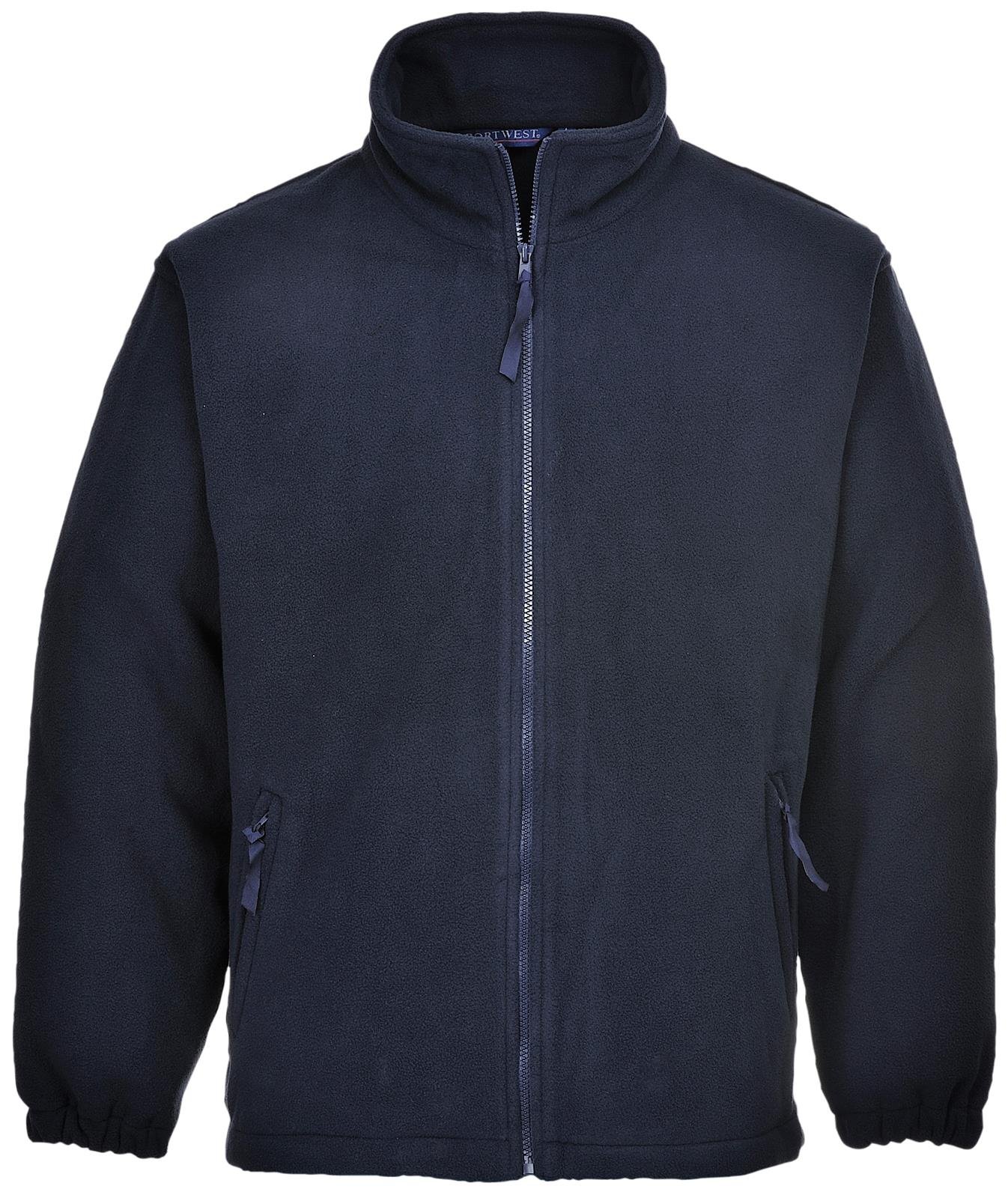 Portwest Aran Fleece Jacket, Color: Navy, Size: Medium, F205NARM