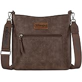 Wrangler Crossbody Bags for Women Lightweight Shoulder Handbags and Purses Travel Shoulder Purse