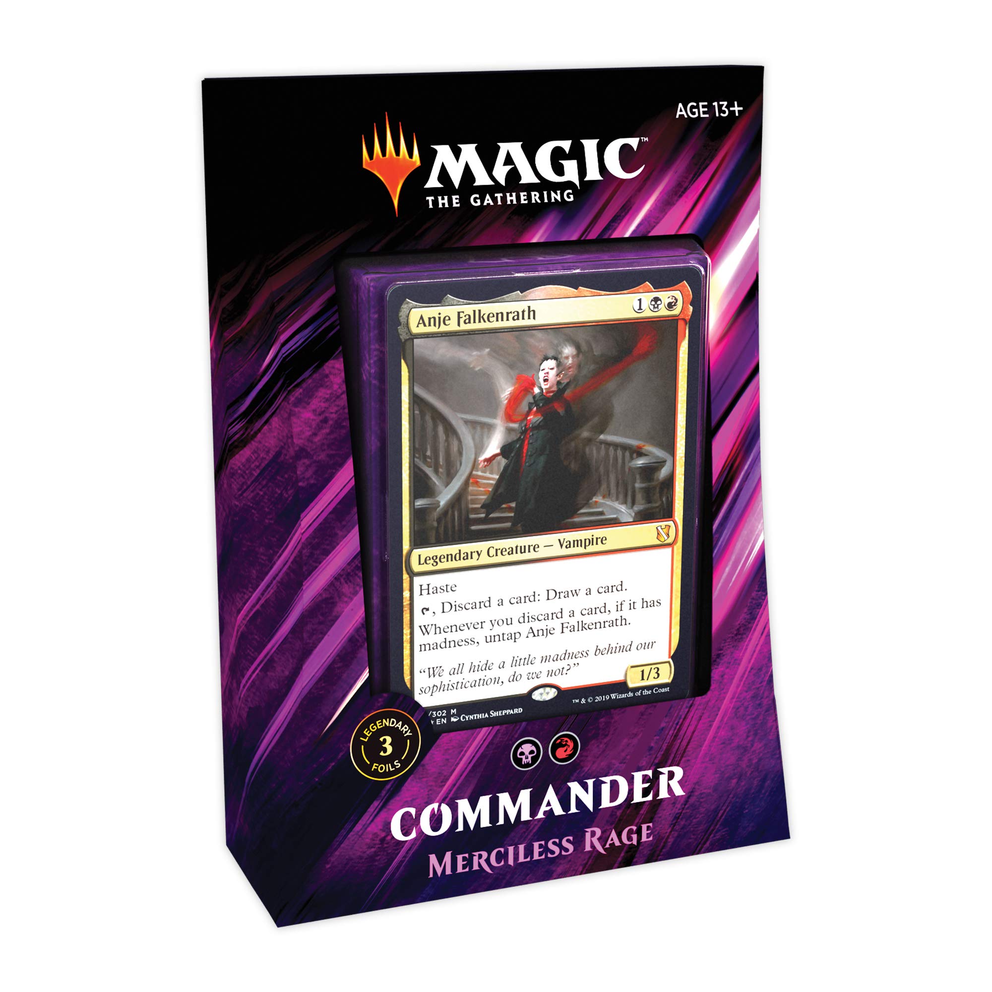 Magic: The Gathering Commander Merciless Rage Deck
