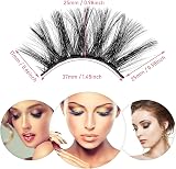 Molain 25mm Multi-layered Lashes Dramatic Faux Mink 5 Pairs Style 26 view 6