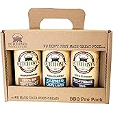 Dutch Oven Smokehouse BBQ Pro Gift Set - Chuckbox, Belle Fourche, Californio - Award-Winning BBQ Seasoning Trio for Brisket, Ribs, Tri-tip and Chicken - All-Natural, Small-Batch Western Flavors - 3x 10.5oz Handcrafted Rubs