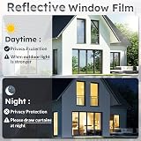 rabbitgoo Heat Reflective Window Film Privacy One Way Mirror 75x400cm view 7
