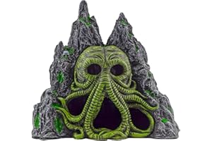 Toy Vault Cthulhu Monster Aquarium Cave Hideaway Fish Tank Decor, H.P. Lovecraft Themed