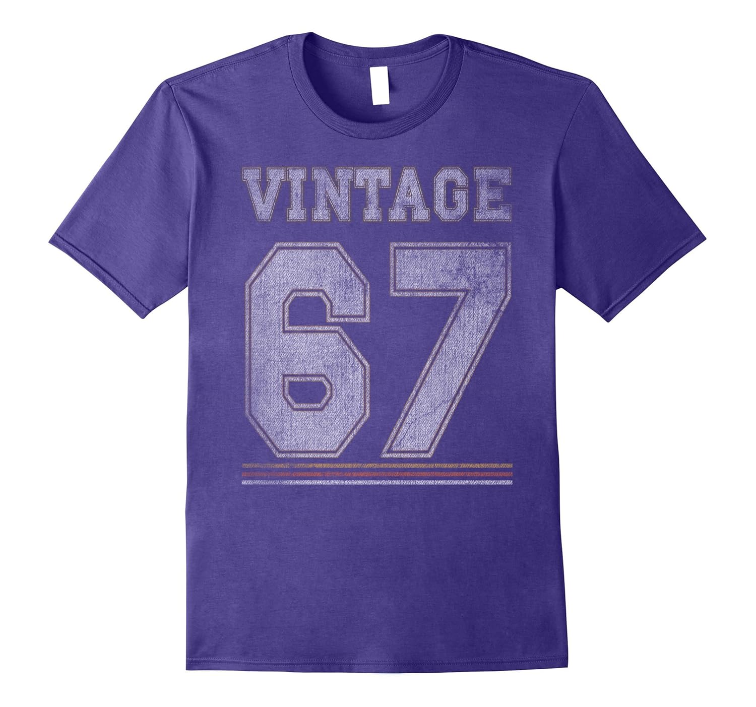 Vintage 67 - 50 Years Old 50th Birthday Gift T-shirt-Rose