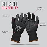 Blackrock Thermotite Thermal Work Gloves Size 8 Medium Sandy Nitrile Grip Cold view 3