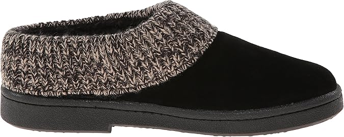 clarks women's knit scuff slipper mule