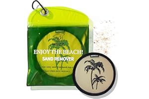 MNZZ Sand Remover Bag Sand Eraser Pouch Quick Dry Compact Lightweight Portable Travel Essentials Beach Pool Camping Hiking Blanket Chair Cover Shell Tent Toy Canopy Umbrella Hat Clip Holder