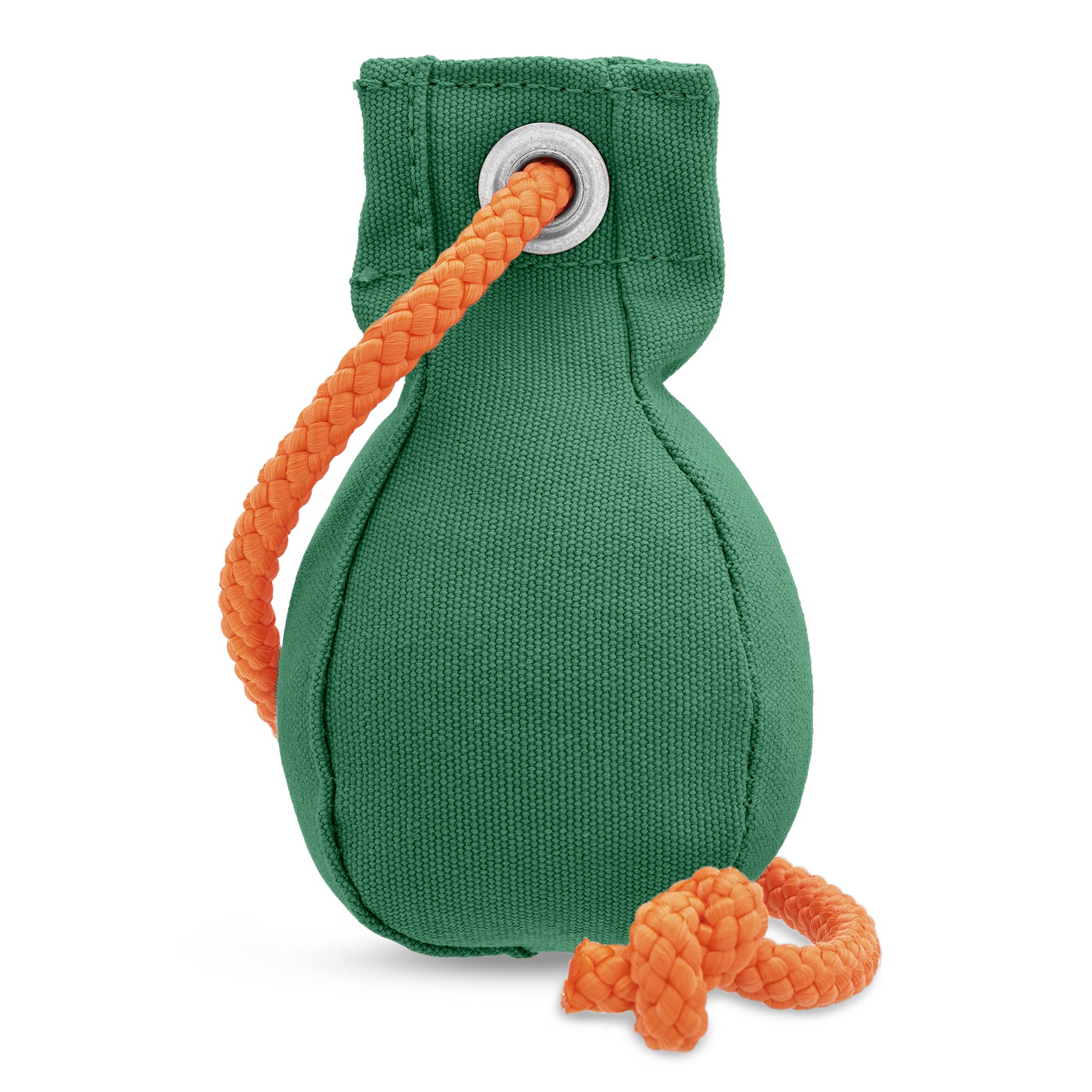 Dummy ball 150g, dog training toy, robust material, floatable, extra-long rope, ideal for fetch training, trains search and marker capacity