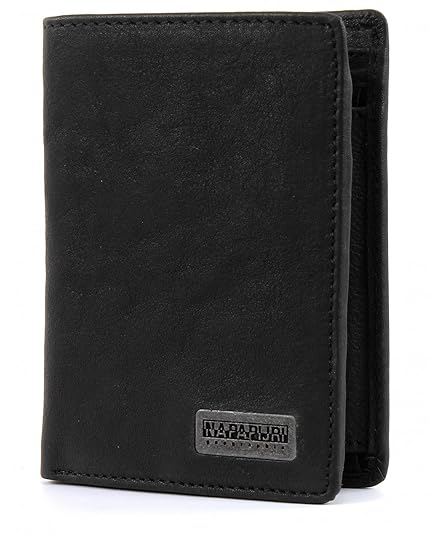 Napapijri Molde Washed Vertical Wallet Coinpocket Black