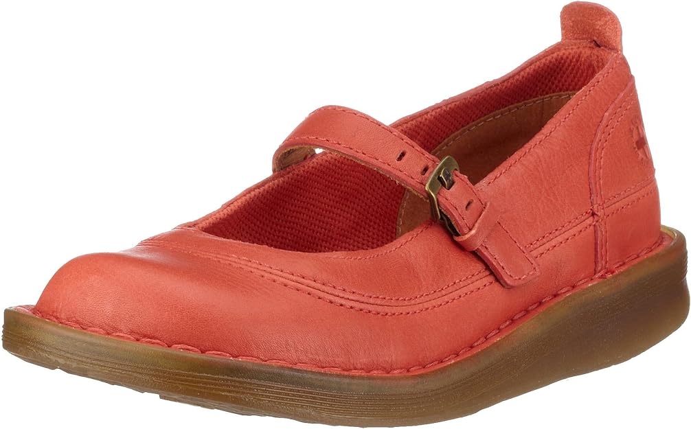 orange mary janes
