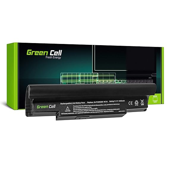 Green Cell Standard Serie AA-PB8NC6B AA-PB6NC6W Laptop Akku für Samsung NC10 NC20 ND10 N110 N120 N128 N130 N135 N140 N270 N51