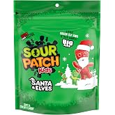 SOUR PATCH KIDS Santa &amp; Elves Soft &amp; Chewy Gummy Holiday Candy, 9.8 oz | Bulk Chocolate