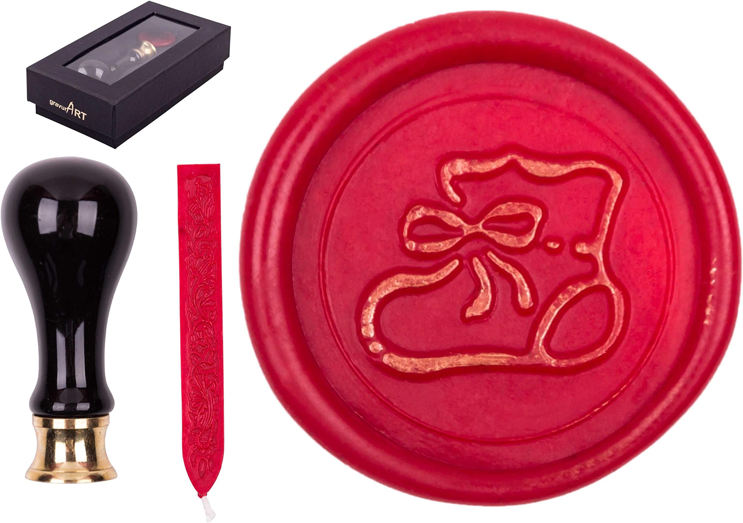 Seal Set Rimini, Seal, incl. 1 Bar Wax Babyschuh