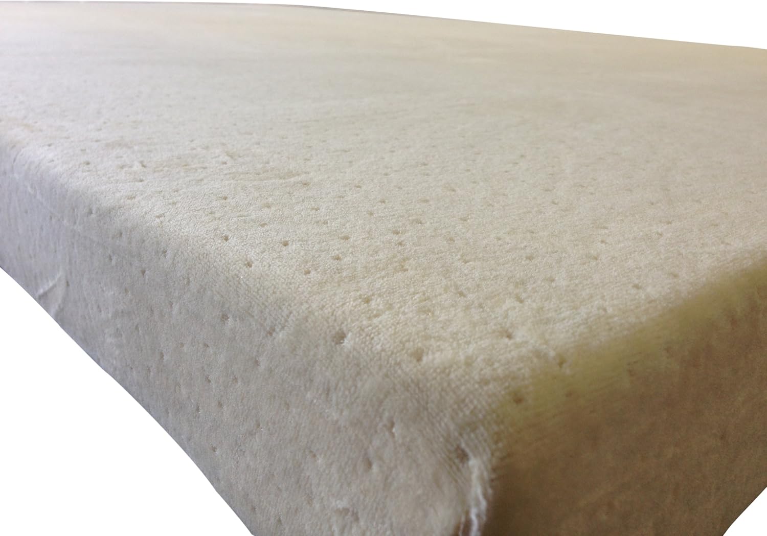 Happy2ez memory foam mattress cover JACQUARD VELOUR ALL AROUND ZIPPERED