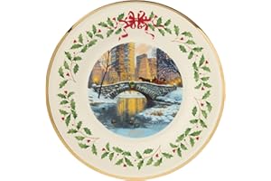 Lenox 897905 2025 Annual Holiday Plate, Christmas Plates, Dishware