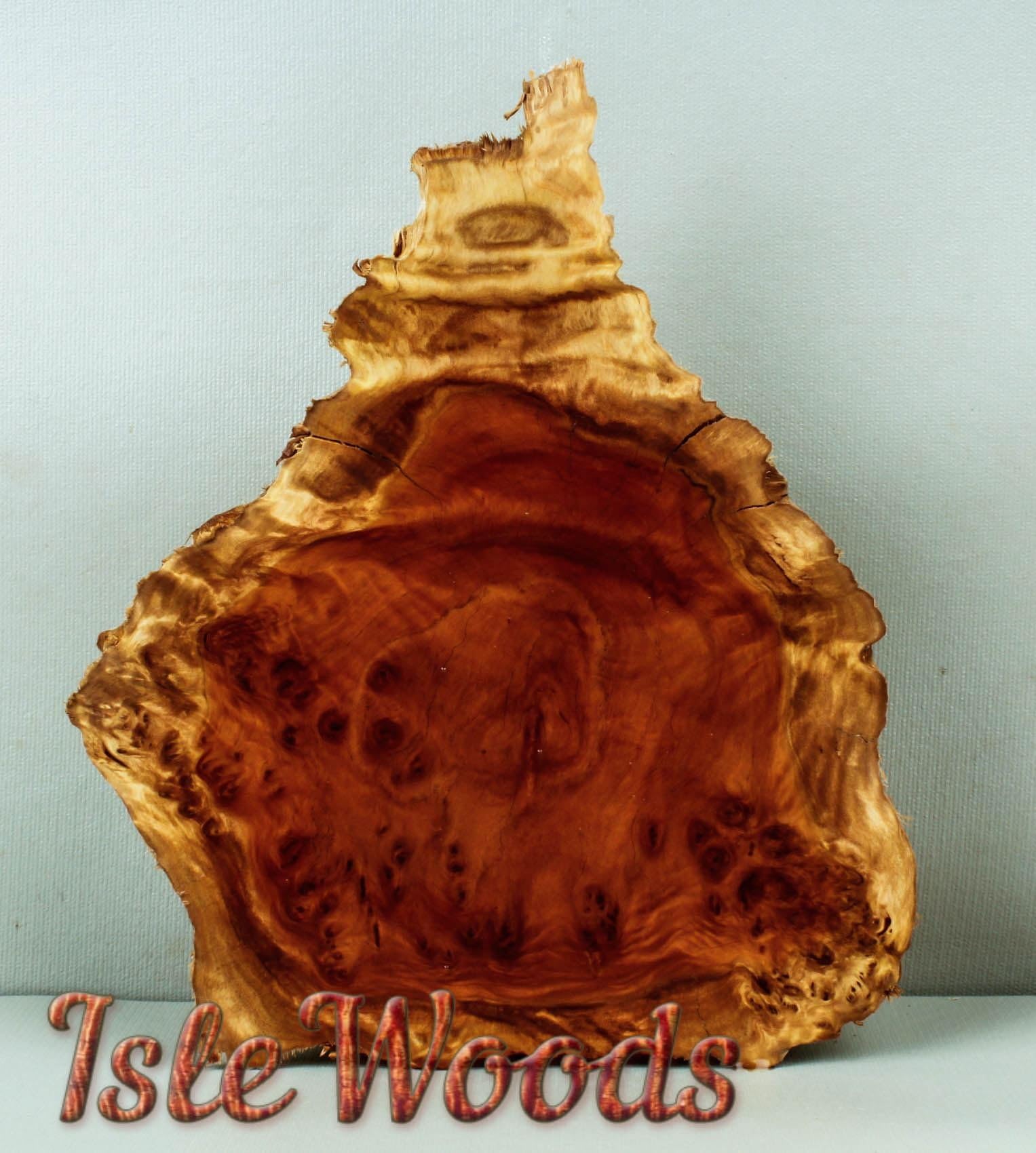 Coolibah Live Edge Burl Cap Turning Pen Blanks Calls Resaw Wood CLB879
