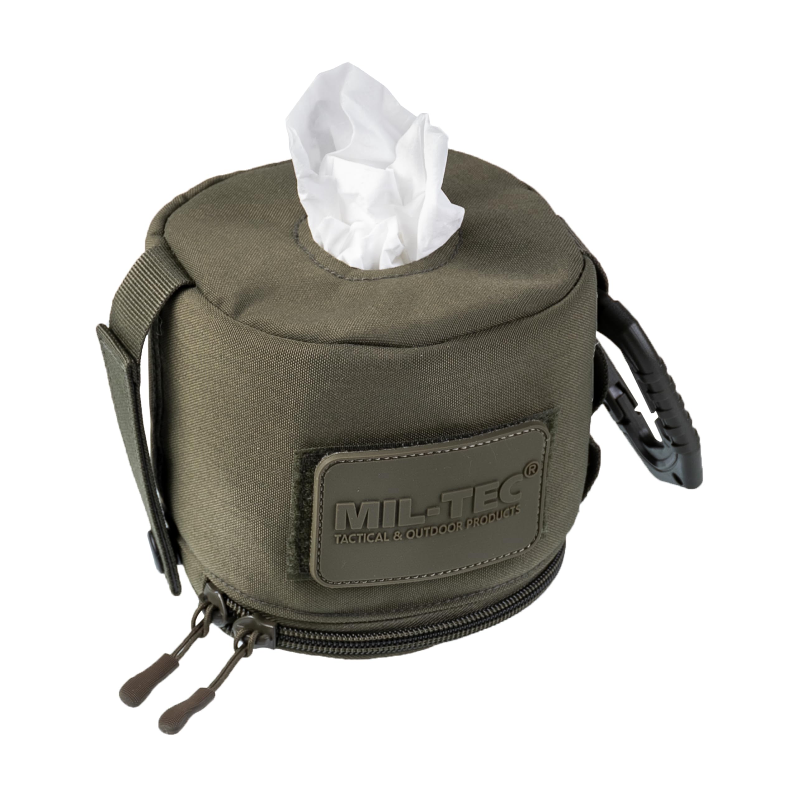 Mil-Tec Unisex - Adult Molle Toilet Paper Bag, Olive, One Size