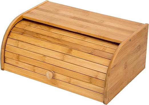 Caja de Madera para Pan Bin: Amazon.es: Hogar