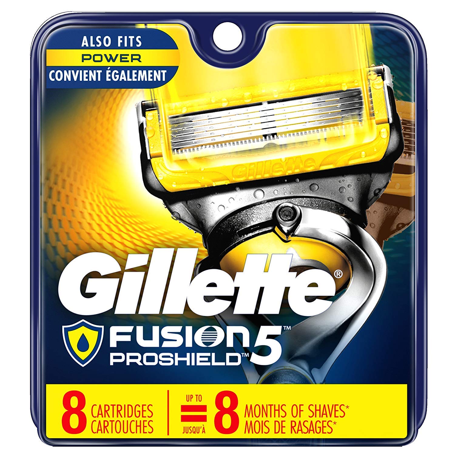 Men's Razor Blade Gillette Fusion ProShield Best Price With Best Deal in Your City