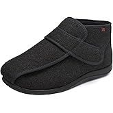 JIONS Women Men Adjustable Velco Extra Wide Shoes Swollen Feet Diabetic Edema Boots Slippers Indoor Outdoor Sandals Unisex Large Size 5-14