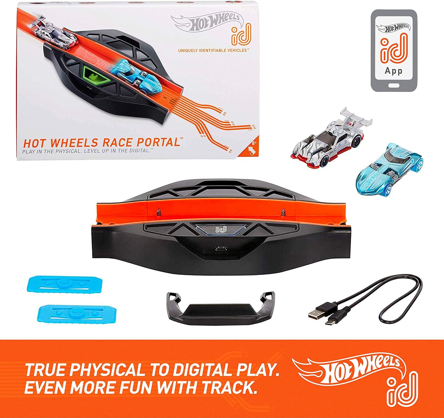 race portal hot wheels id